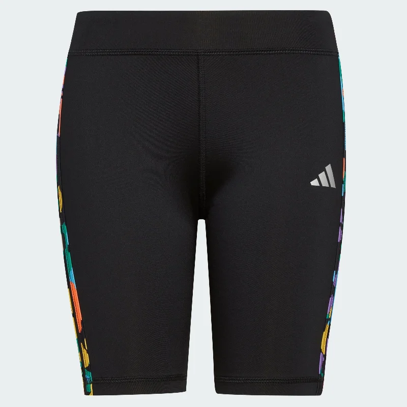 Kids' adidas AOP 3SRIPES BIKE SHORT