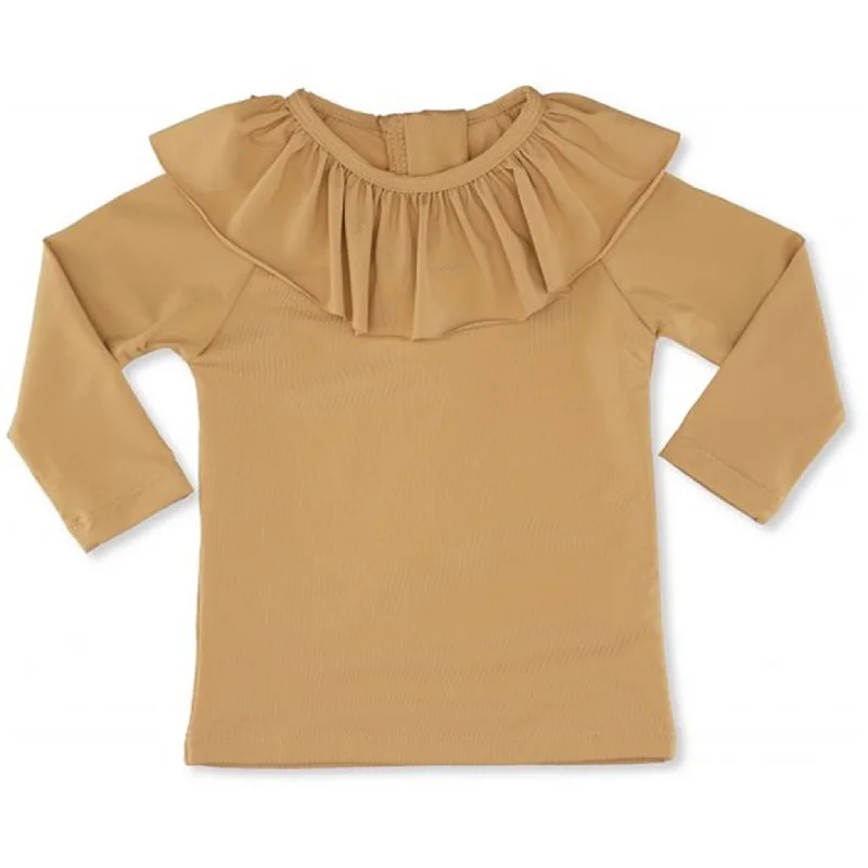 Konges Sløjd Soleil Mustard Girls UV Tee LS