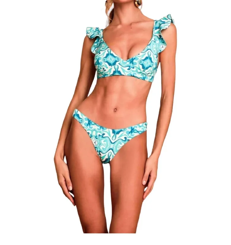 Algarve Bikini Set In Waves