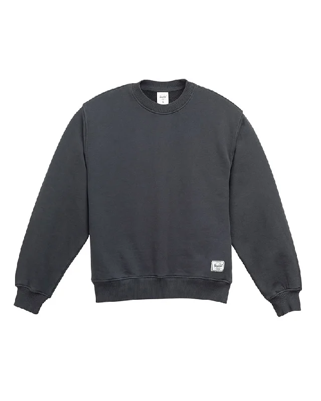 Herschel Supply Co Pigment Dye Classic Crew Sweatshirt - Womens - Black