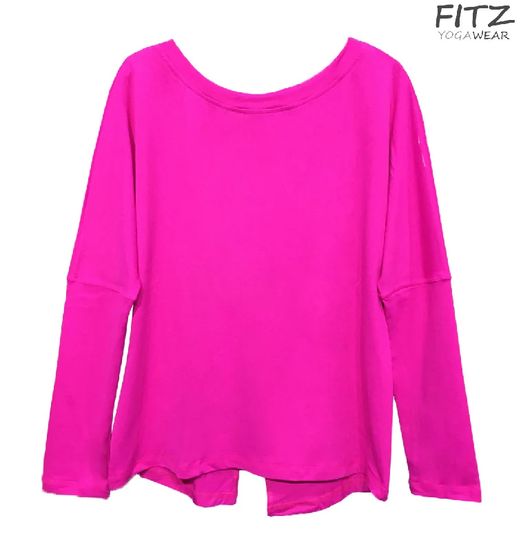 Fitz - Rivera Long Tee (Free Size) - Hot Pink