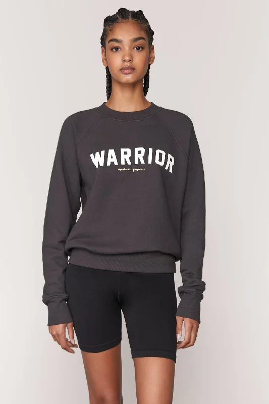 Spiritual Gangster Warrior Bridget Sweatshirt - Womens - Vintage Black