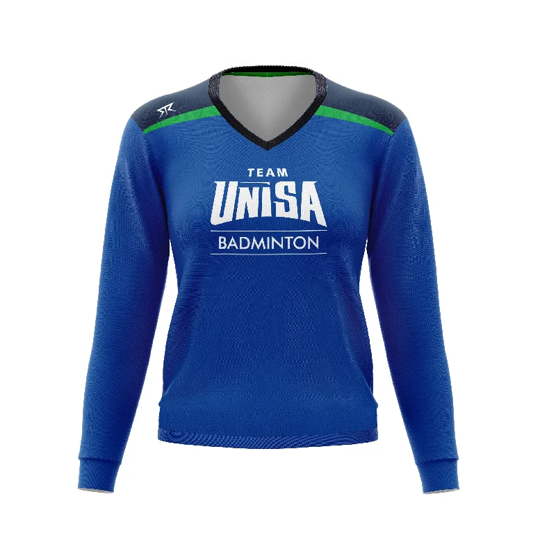 Women's UniSA BadmintonPerformance Long Sleeve Training Tee