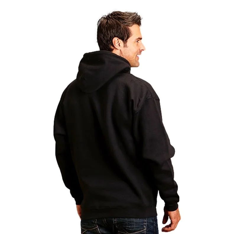 Stetson Western Sweatshirt Mens Fleece Black 11-097-0562-0906 BL