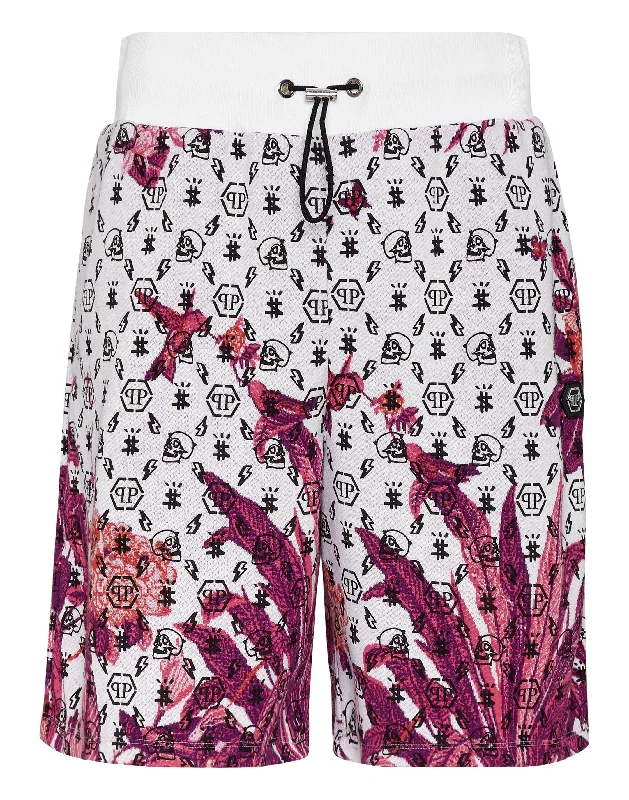 Jogging Shorts Flowers