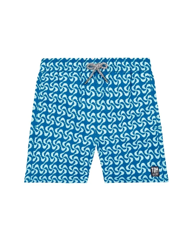 Tom & Teddy Mediterranean Tiles Swim Short