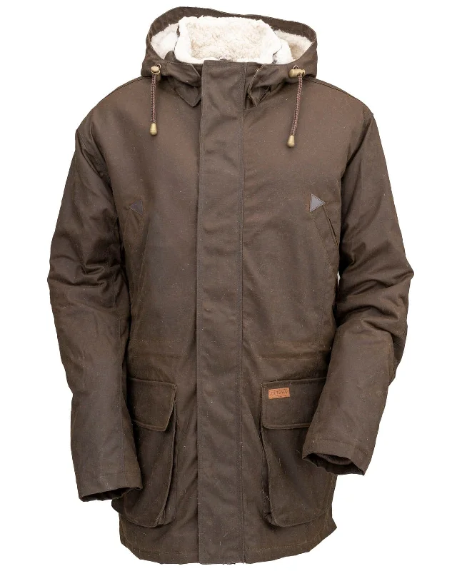 Men's Nolan Oilskin Jacket - Bronze