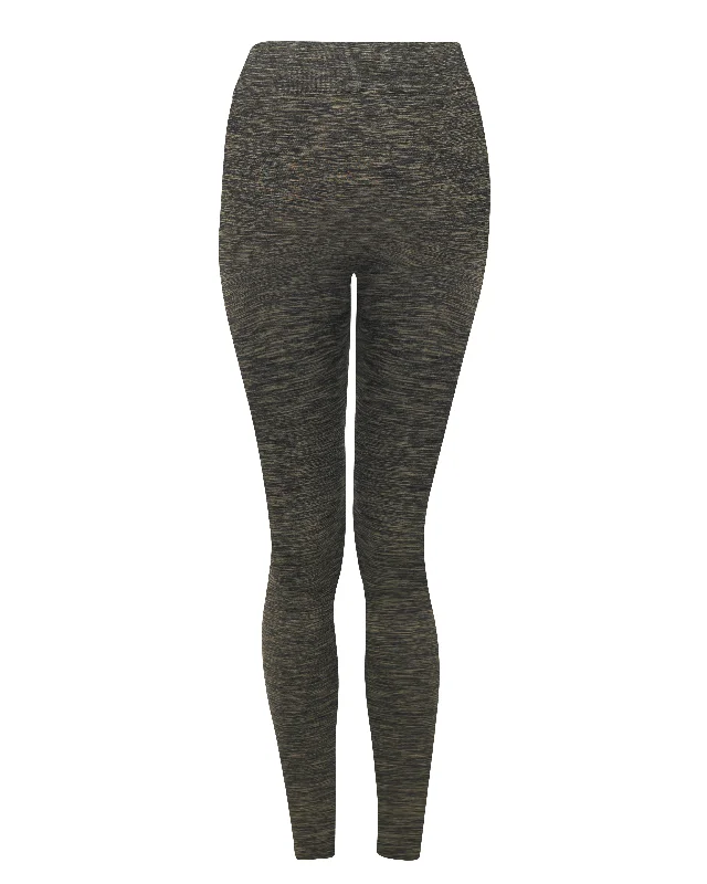 NURTURING Full Length Leggings | Olive Marl