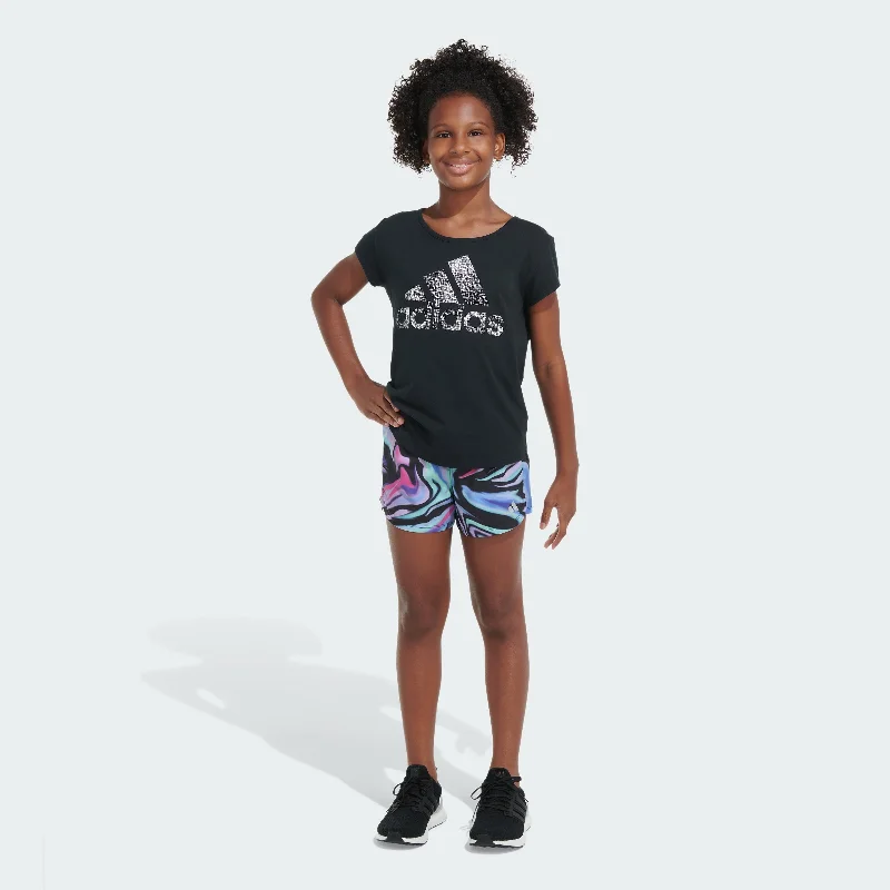 Kids' adidas AOP WOVN PACER SHORT23