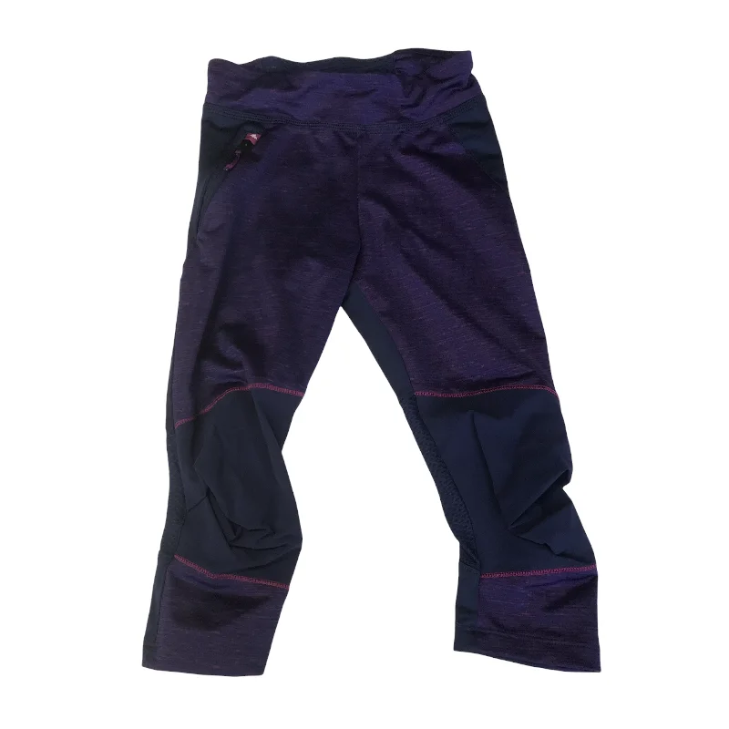 Decathlon Quechua Purply Blue Capri Sport Leggings Age 5