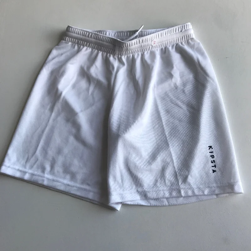 KIPSTA White Football Shorts Age 7