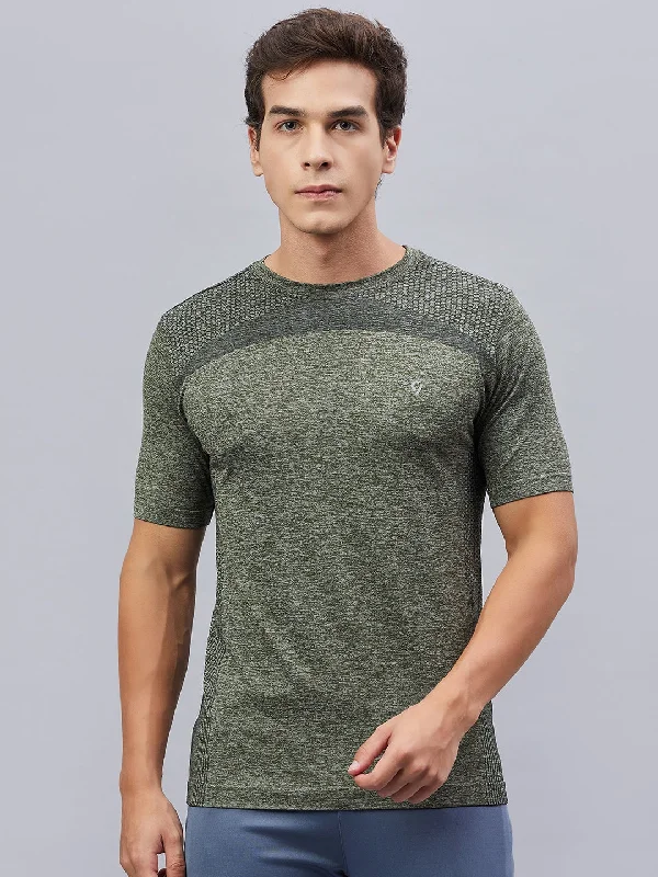 C9 Airwear Men's Seamless Moisture-Wicking Sports T-Shirt - Green