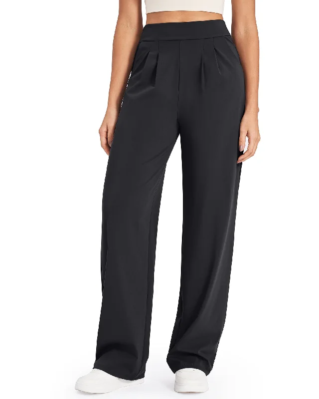 High-Waist Work Wide Leg Pants 29