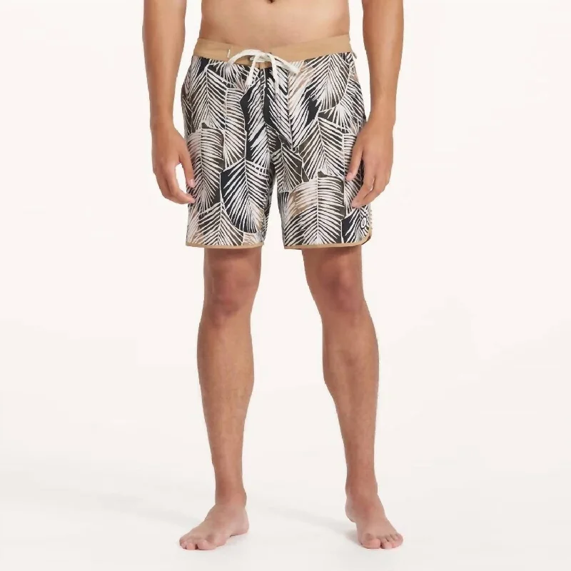 Cruise Boardshort In Wheat Fronds