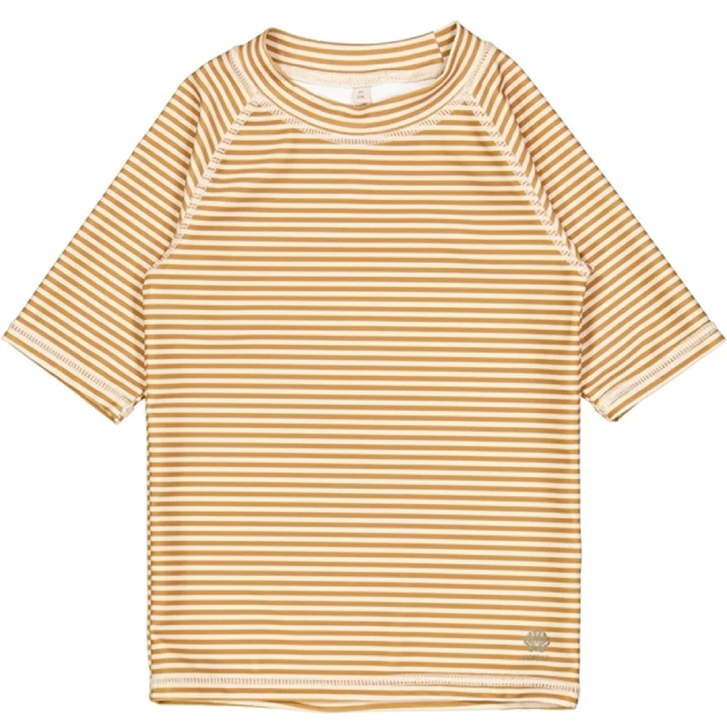 Wheat Golden Green Stripe Jackie Swim T-shirt