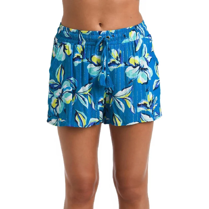 Pull On Beach Shorts In Fiji Tropics Ocean