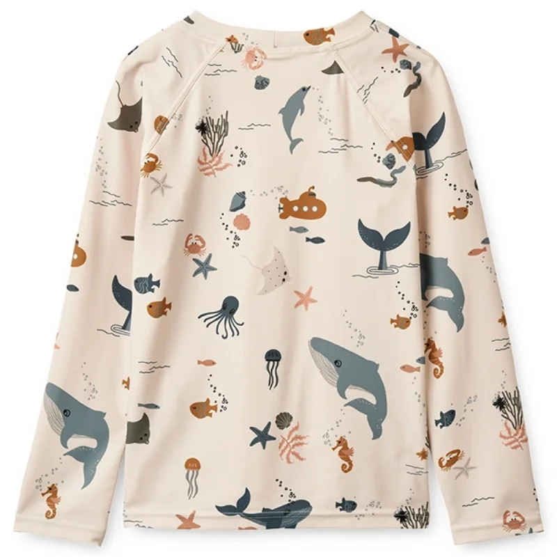 Liewood Noah UV Swim Tee Sea Creature/Sandy