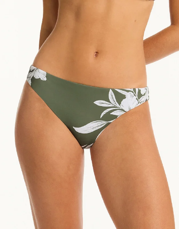 Aloha Regular Cheeky Bikini Pant - Khaki