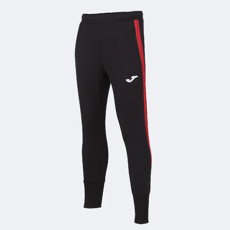 Joma Advance Long Pant (Black/Red)