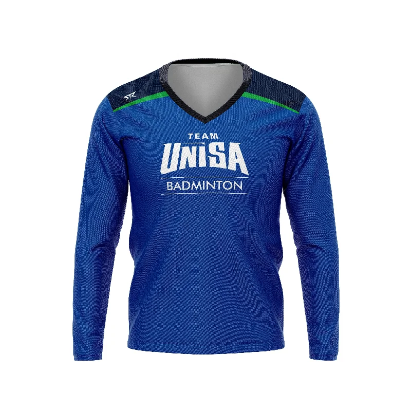 Men's UniSA Badminton Performance Long Sleeve Training Tee