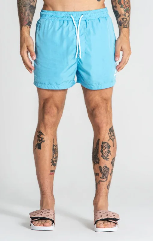 Light Blue K Swimshorts