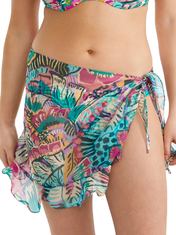 Sunsets Women's Lush Garden Short And Sweet Pareo Cover-Up