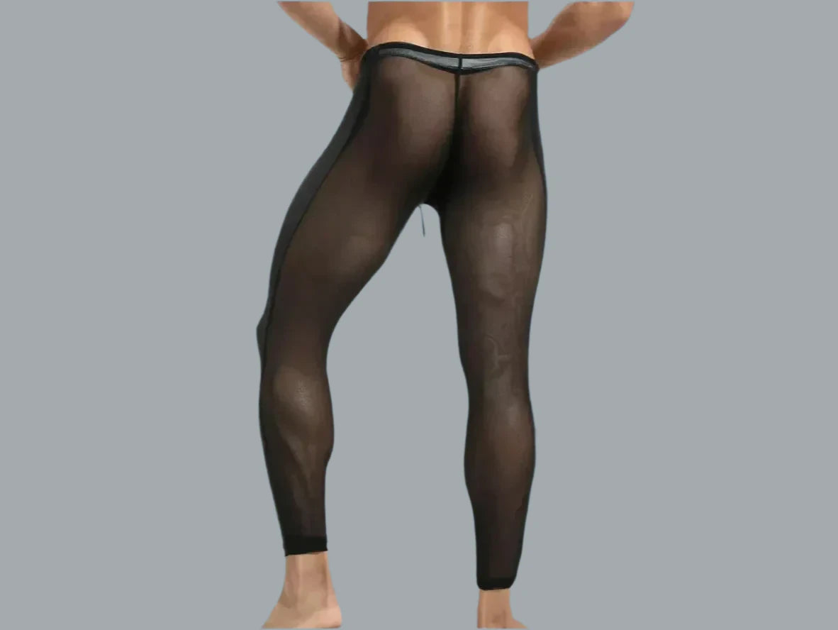 Gay Leggings | Mesh See Through Sport Leggings