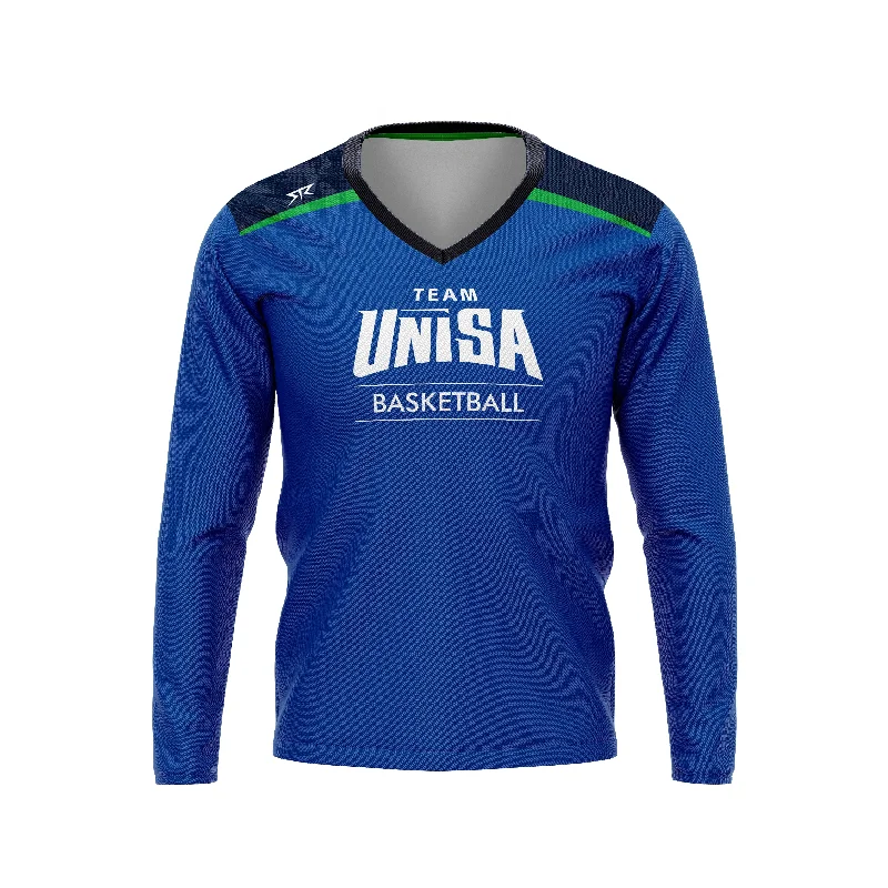 Men's UniSA Basketball Club Performance Long Sleeve Training Tee