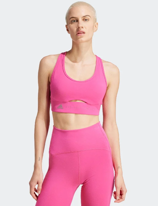 TrueStrength Medium-Support Bra - Real Magenta/Tech Earth