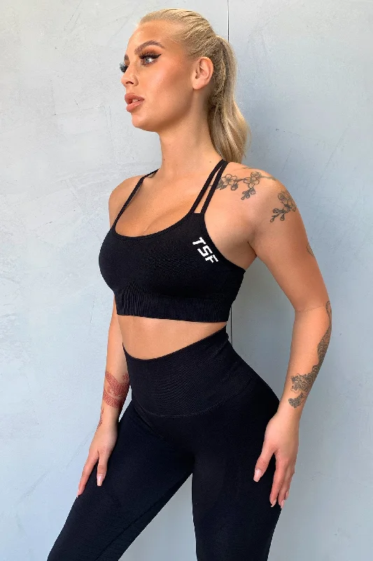 Denver Sports Bra - Black