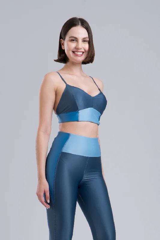 Hit Sport Bra - Blue