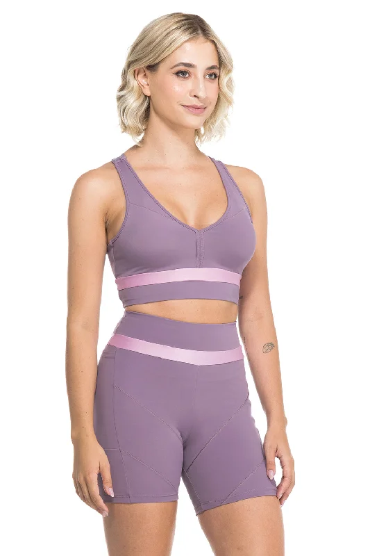 Soul Sport Bra - Lilac