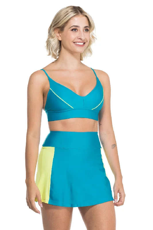 Summer Dry Sport Bra - Aqua Blue